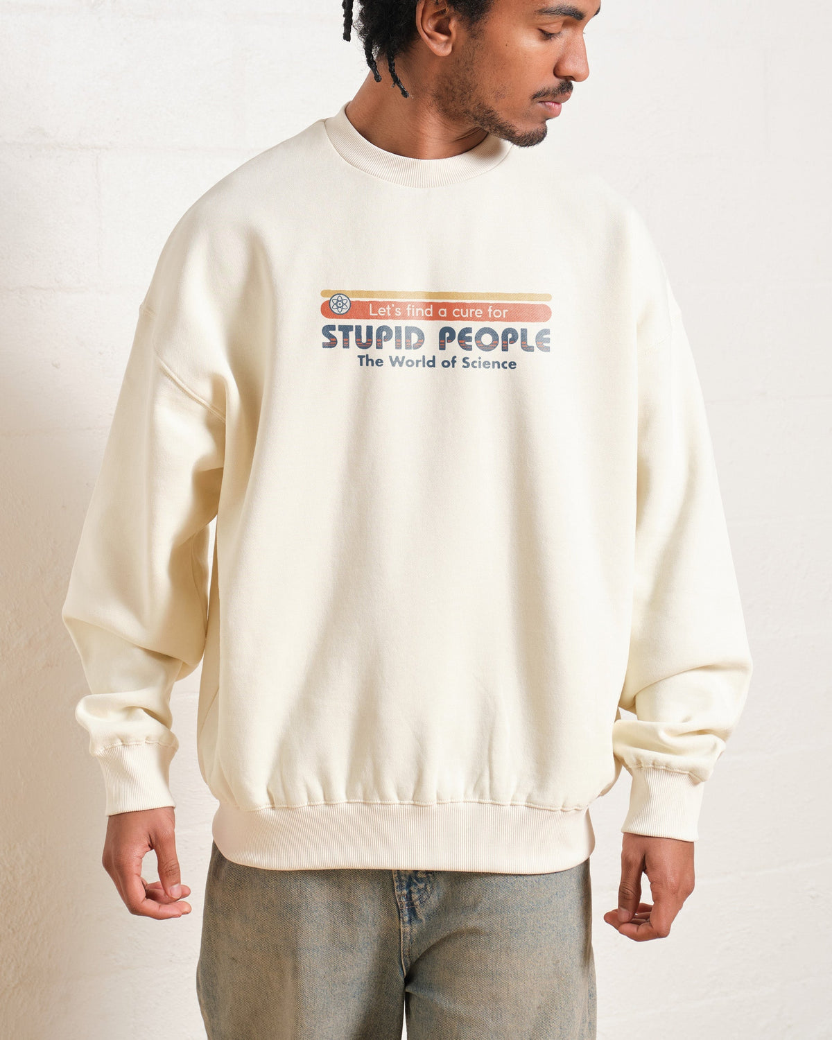 Let's Find a Cure for Stupid People Front and Back product image 2