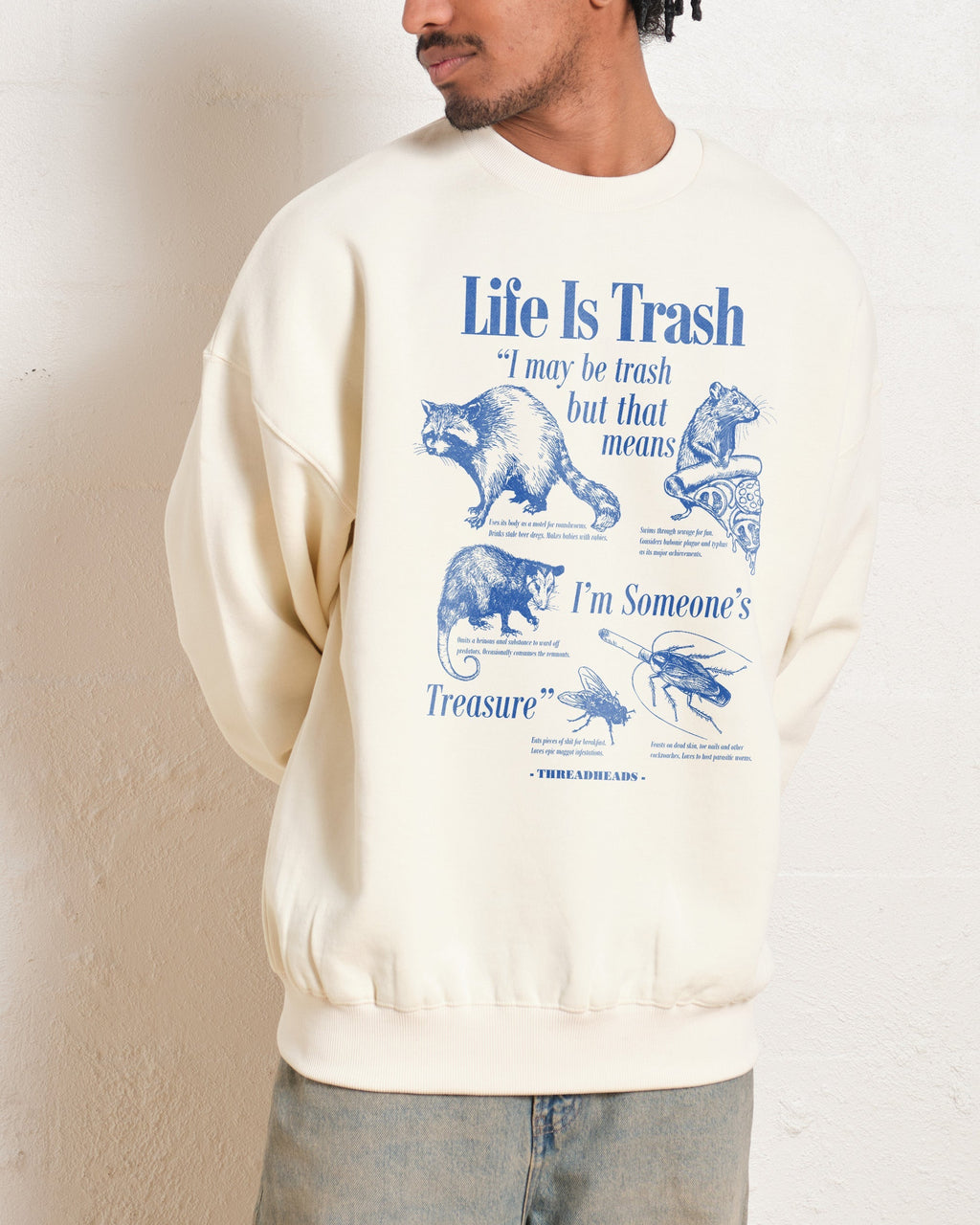 Life Is Trash Sweatshirt product image 2