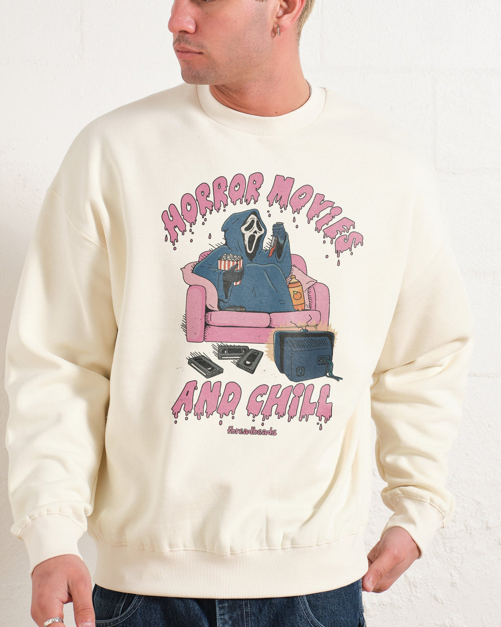Horror Movies and Chill Sweatshirt product image 4