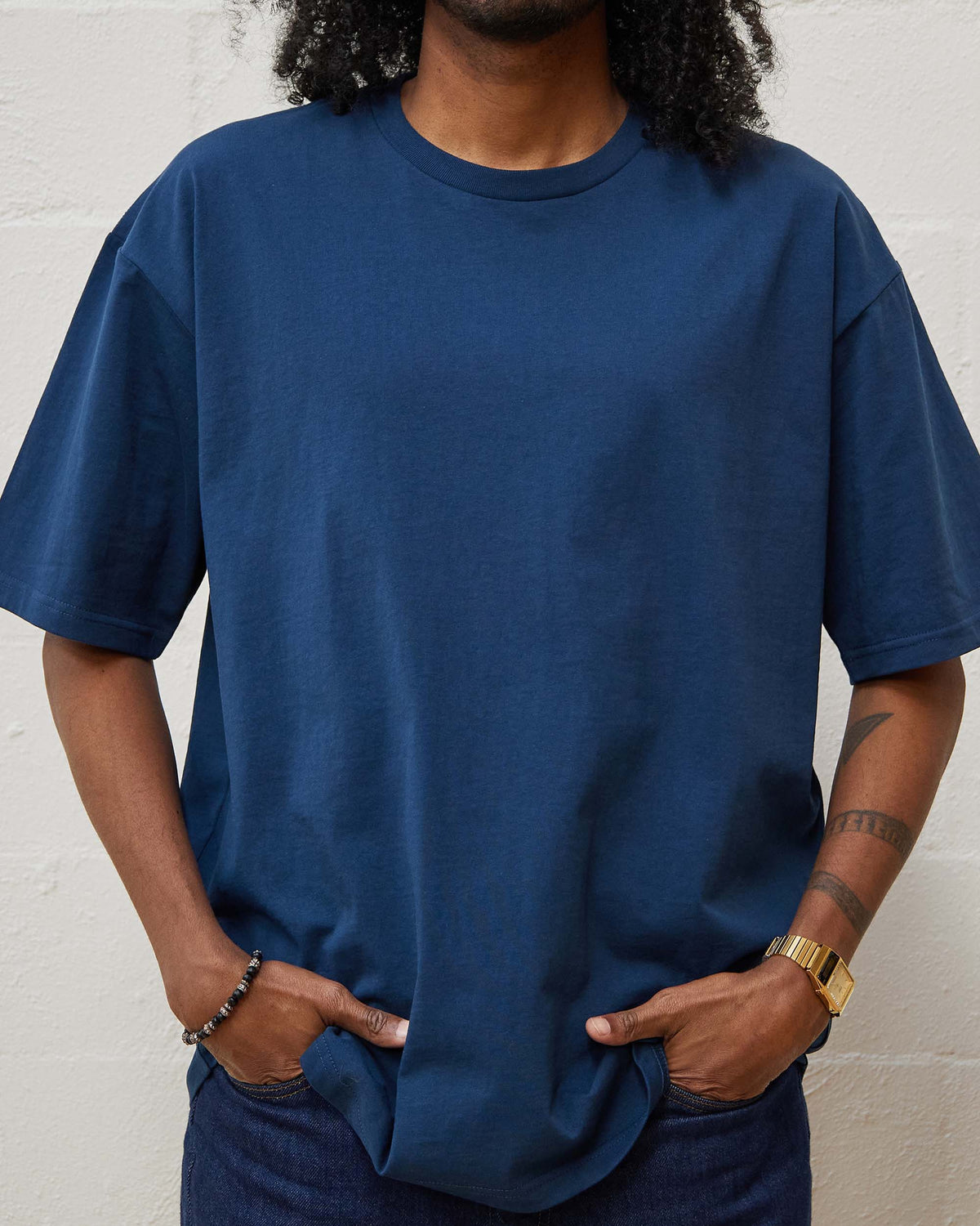 Classic Tee 5-Pack: Black, Navy, White, Natural, Grey product image 5