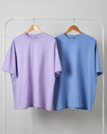 Oversized Tee 2 Pack: Powder Blue, Lilac product image 1