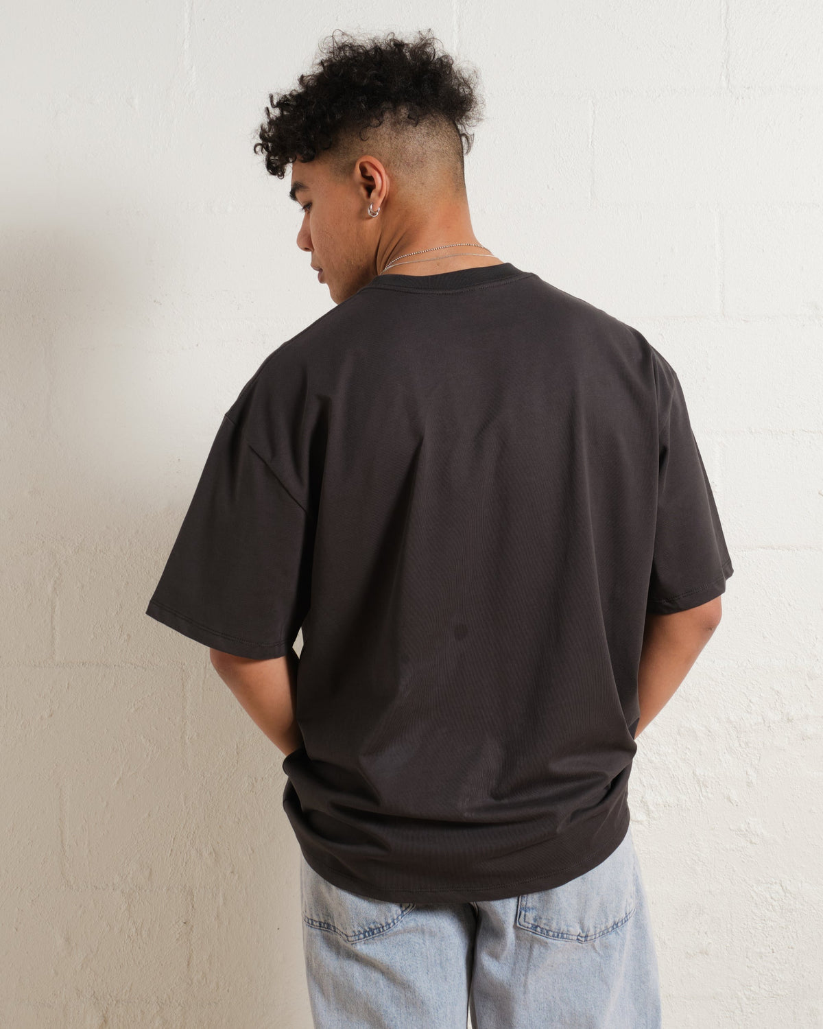 Oversized Tee 2 Pack: Black, Charcoal product image 5