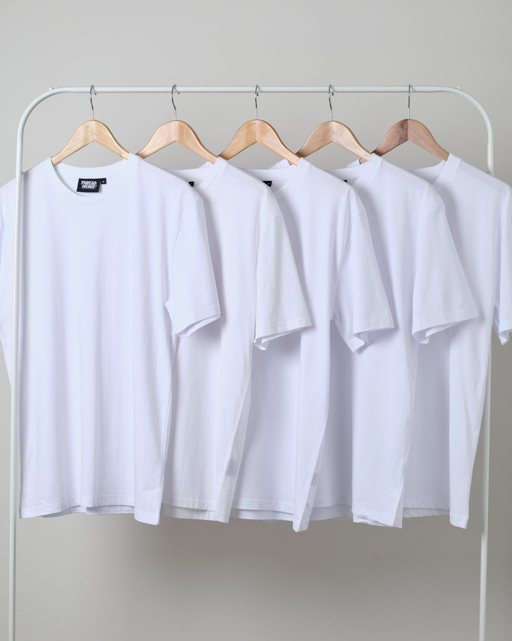 Classic Tee 5-Pack: White product image 1
