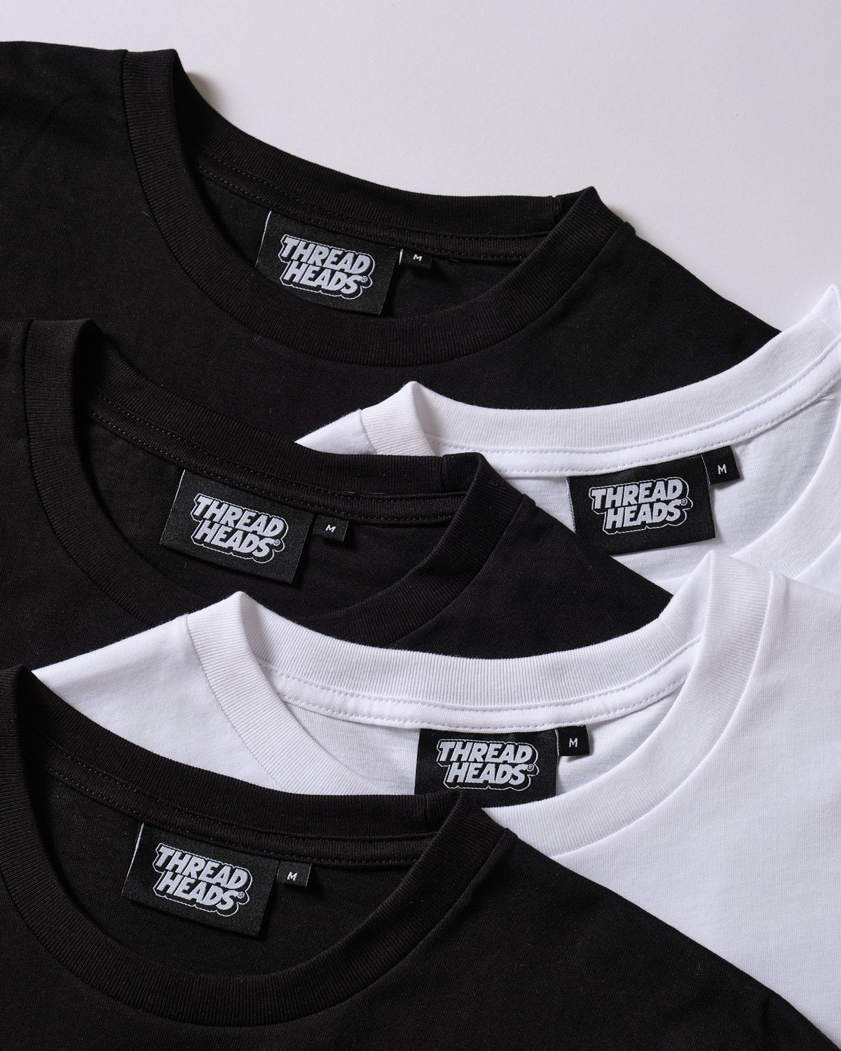 Classic Tee 5-Pack: Black & White product image 2