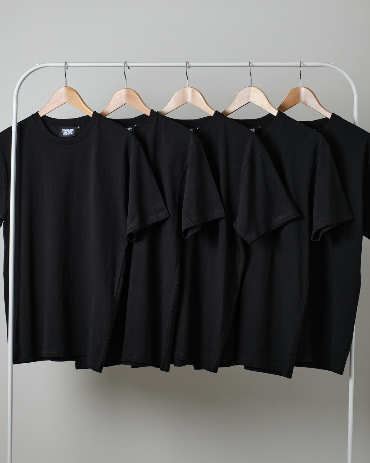 Classic Tee 5-Pack: Black product image 1