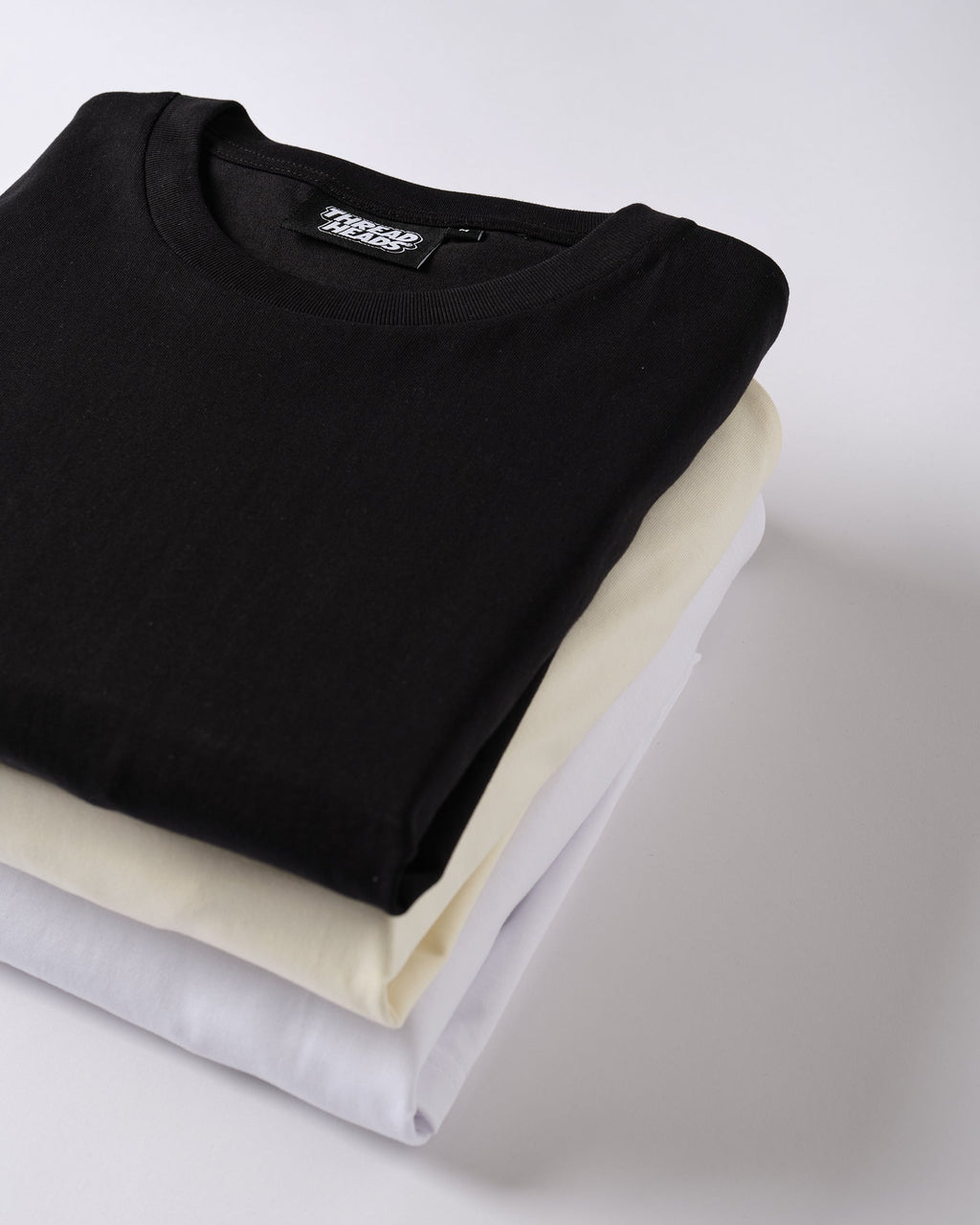 Classic Tee 3-Pack: Black, Natural & White product image 2