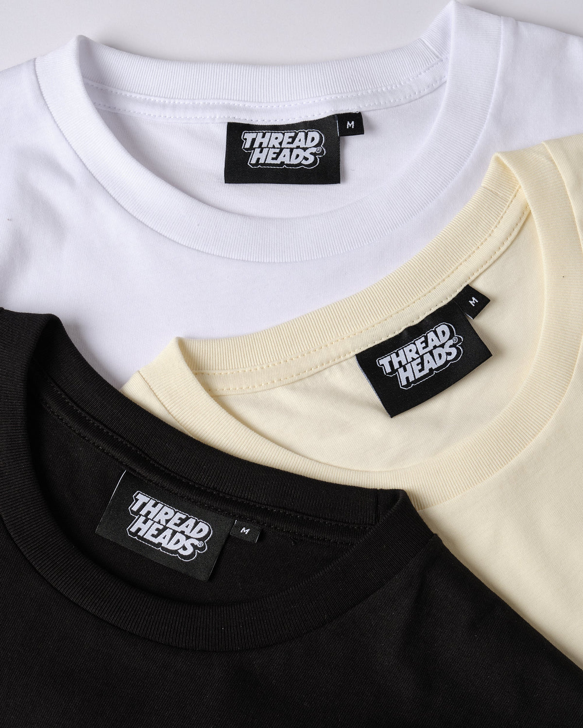 Classic Tee 3-Pack: Black, Natural & White product image 3
