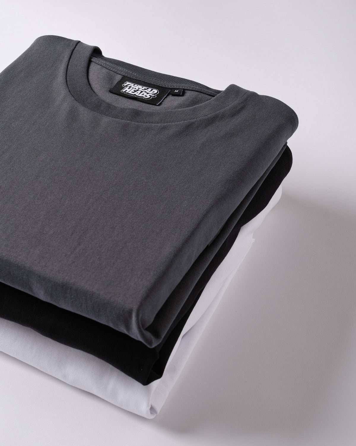 Classic Tee 3-Pack: Black, Charcoal, White product image 3