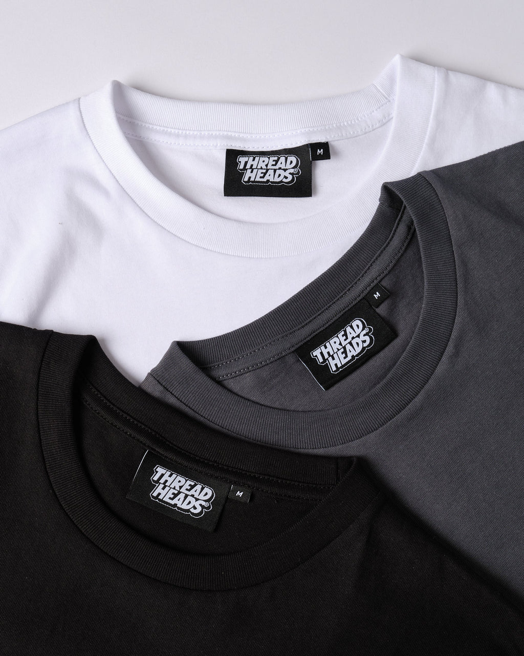 Classic Tee 3-Pack: Black, Charcoal, White product image 2