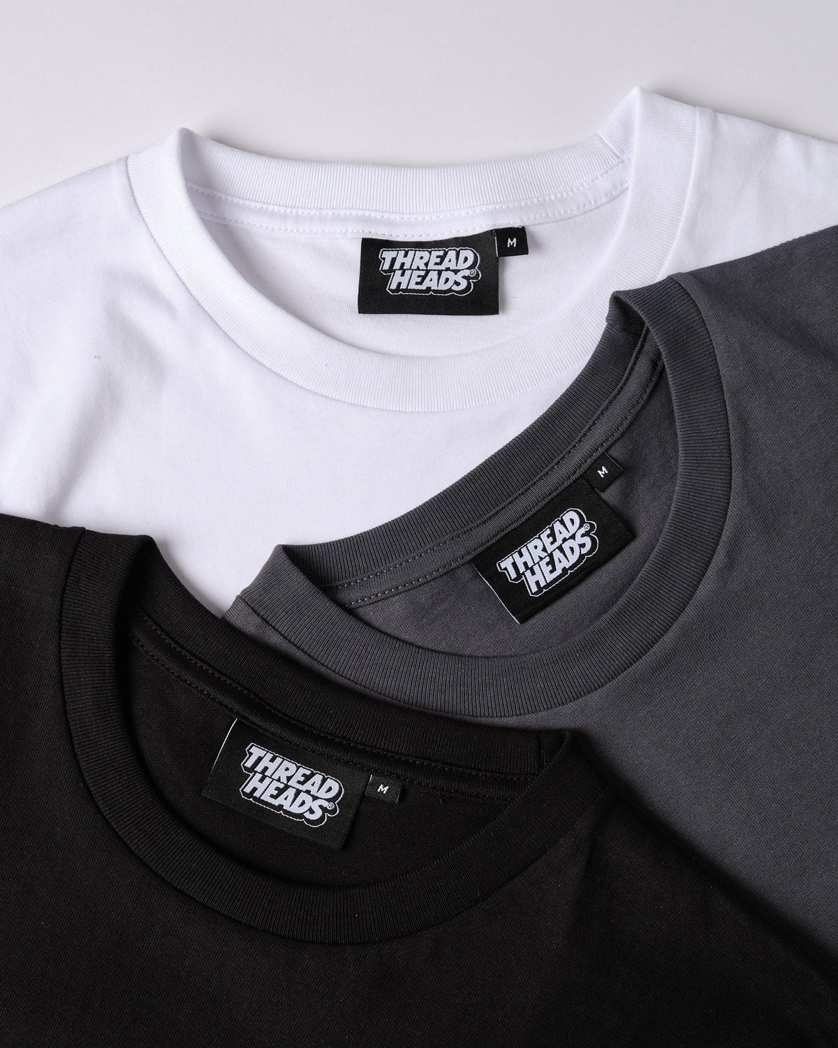 Classic Tee 3-Pack: Black, Charcoal, White product image 2