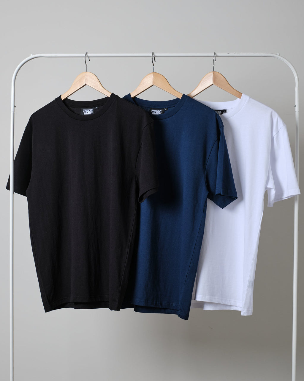 Classic Tee 3-Pack: Black, Navy, White product image 1