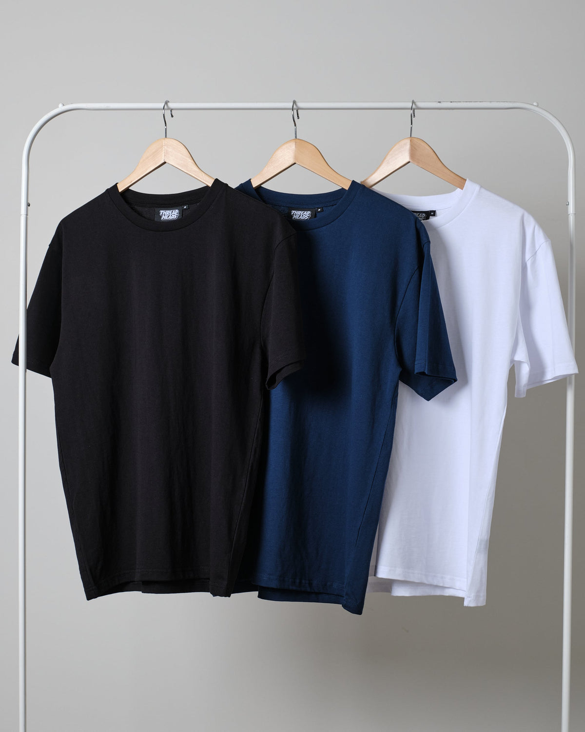 Classic Tee 3-Pack: Black, Navy, White product image 1