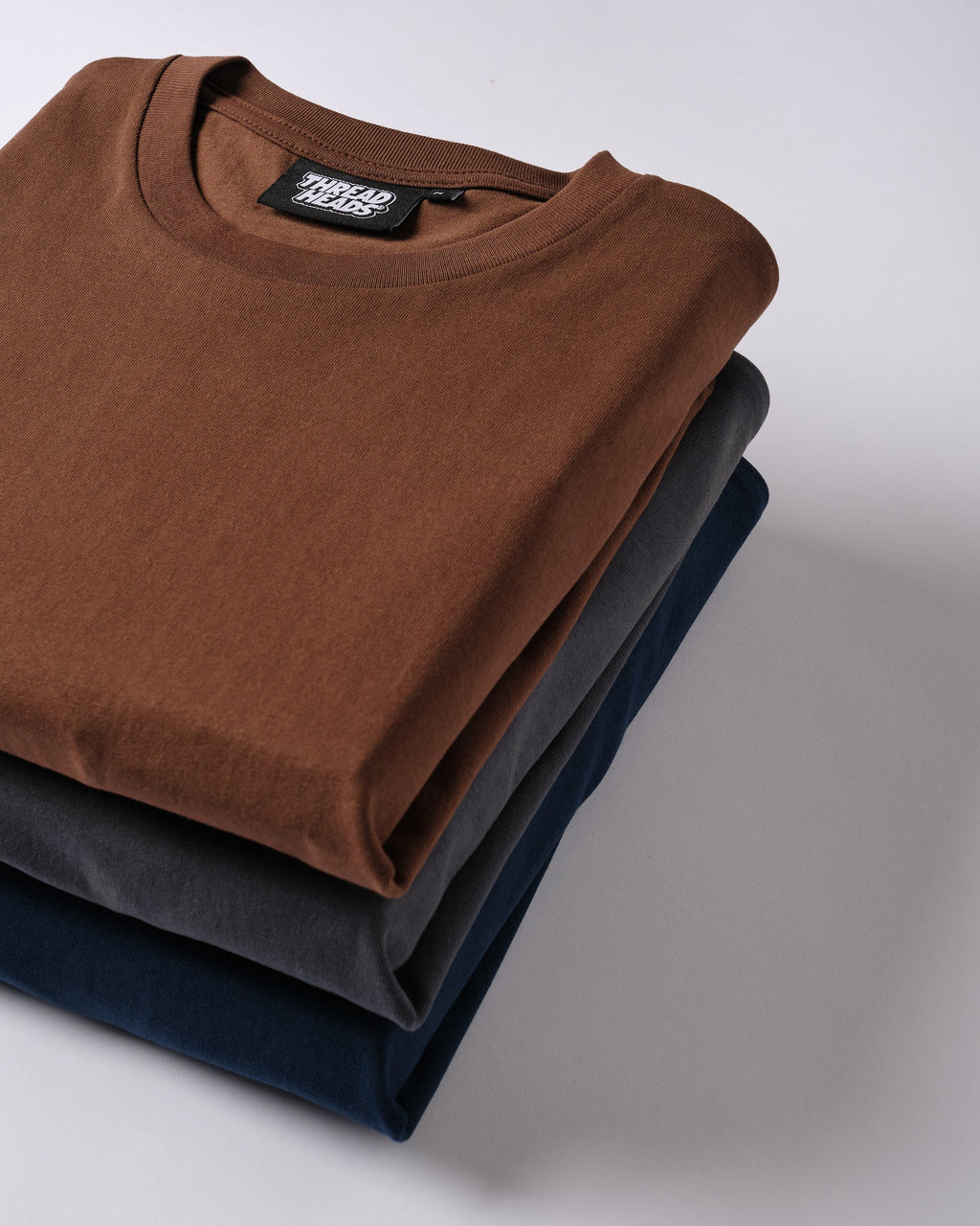 Classic Tee 3-Pack: Charcoal, Navy, Brown product image 2