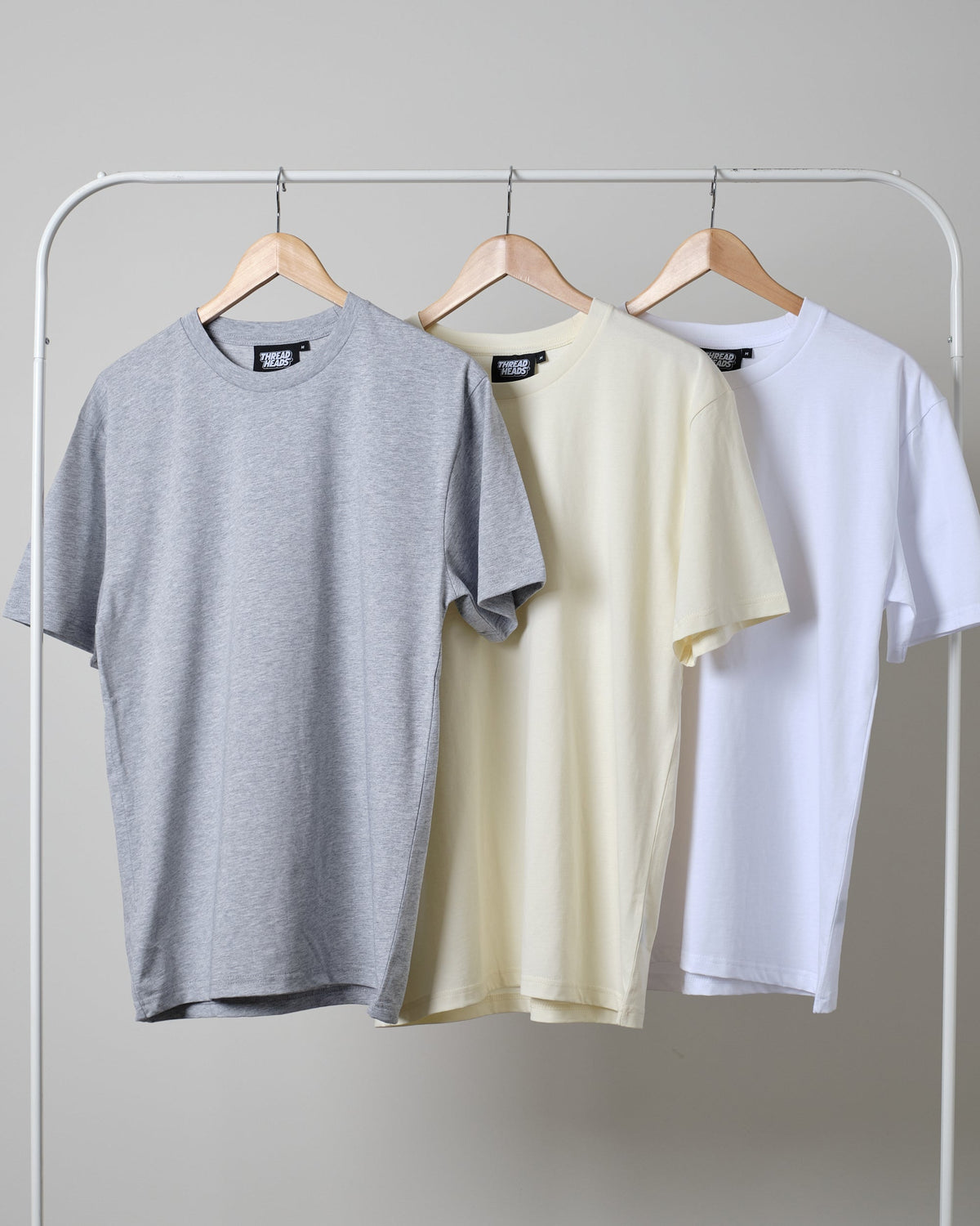 Classic Tee 3-Pack: Grey, Natural, White product image 1