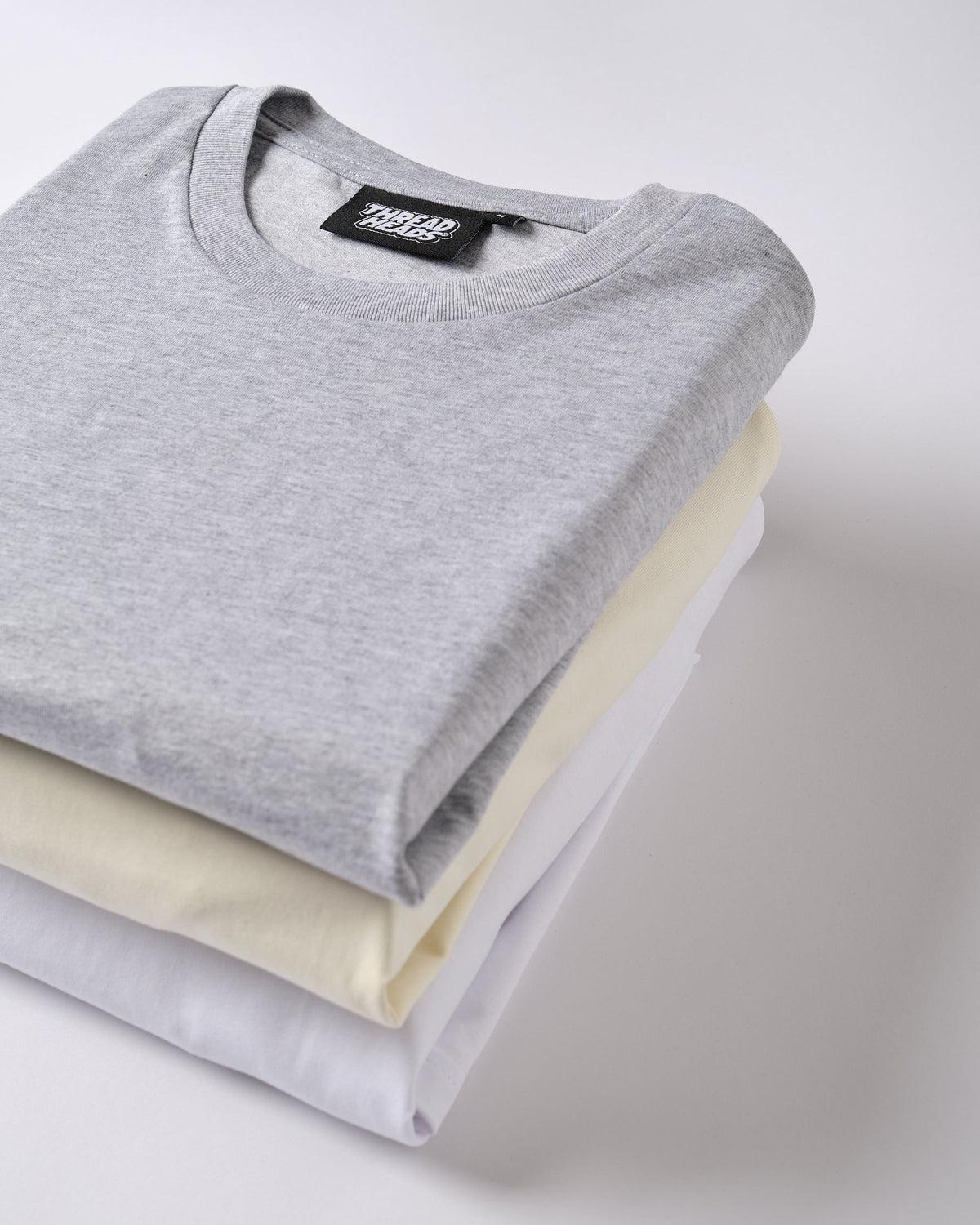 Classic Tee 3-Pack: Grey, Natural, White product image 2