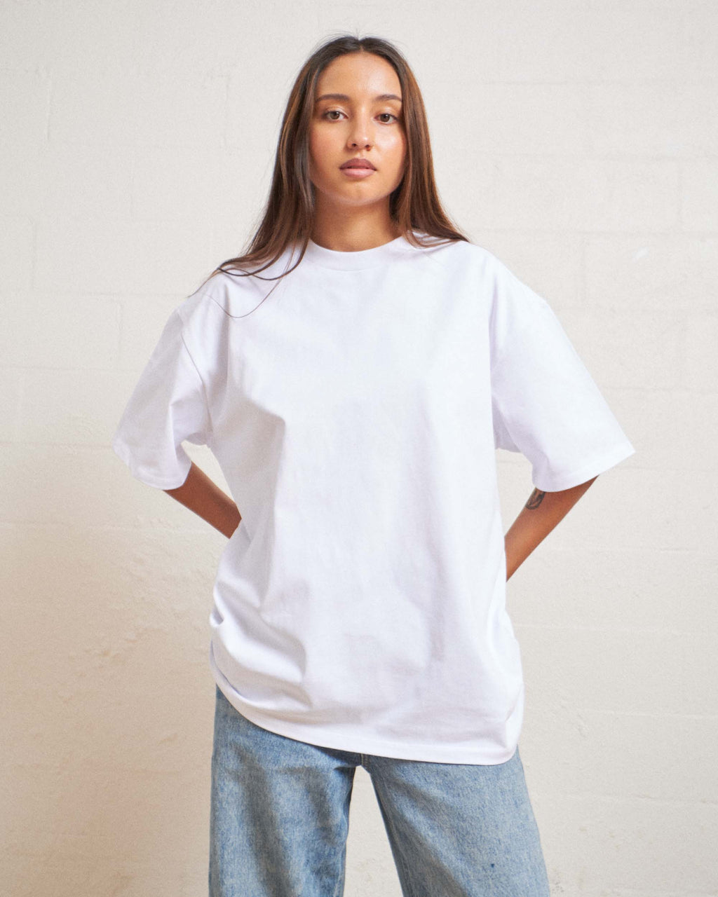 Oversized Tee 2-Pack: White product image 2