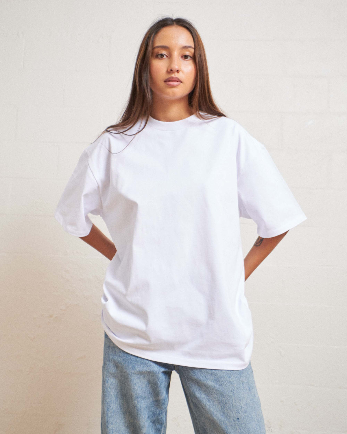Oversized Tee 2-Pack: White product image 2